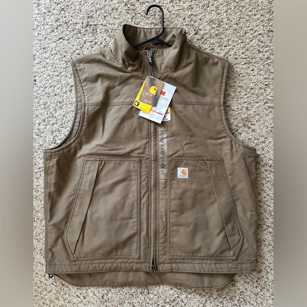 Carhartt Quick Duck Jefferson Vest XL Brand New!